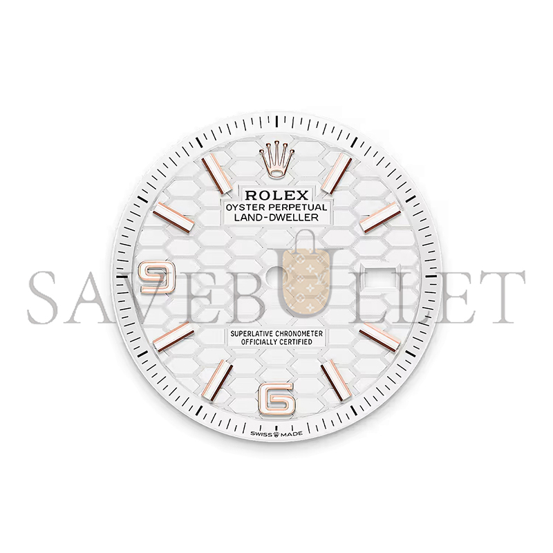 R01ex land-dweller 36 oyster, 36 mm, everose gold 127235